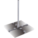 Herkules Balkonständer/Plattenständer XL für 8 Gehwegplatte (1.2 Meter Mastlänge)
