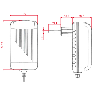 Dur-Line NT 18-1200 F - Netzteil fr Einkabelumsetzer UCP 21 + Multischalter