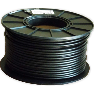 Sytronic 75100 AKZ 3-S Hochleistungs Koaxkabel (Voll-Kupfer / UV-beständig PE schwarz für Außeneinsatz) AKZ 1.0/4.6 3-S 115 dB