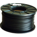 100m Sytronic 75100 AKZ 3-S Hochleistungs Koaxkabel (Voll-Kupfer / UV-beständig PE schwarz für Außeneinsatz) AKZ 1.0/4.6 3-S 115 dB