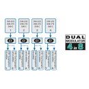 Polytron PCU 4000 Kopfstellen-Basiseinheit mit 4 Triple Tunern (Umsetzung 4x DVB-S/S2/C/T Transponder in DVB-C / DVB-T oder DVB-S) mit 4x CI