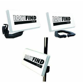 EasyFind Flat Traveller Easyfind2 mit Receiver Comag HD200 (im Hartschalen-Transportkoffer + Montagematerial)