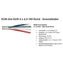 DUR-line DUR 4x4,3-100 SAT Quattro Koaxkabel 4in1 Mini...