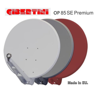 Gibertini SE 85 Premium Sat-Antenne (vormontierte Premium Qualitt in hellgrau, anthrazit oder rot)