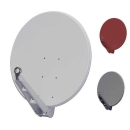 Gibertini SE 85 Premium Sat-Antenne (vormontierte Premium Qualität in hellgrau, anthrazit oder rot)