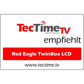 Red Eagle TwinBox LCD Full HD Linux E2 Receiver (2x DVB-S/S2 Tuner)
