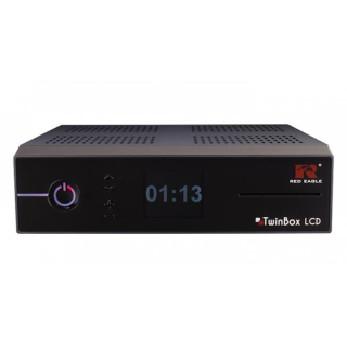 Red Eagle TwinBox LCD Full HD Linux E2 Receiver (1x DVB-S/S2 + 1x DVB-C/T2 Tuner)