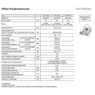 Kathrein CAS 90 rot (ro)