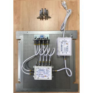 Jultec JPS0502-8T/M Unicable EN50494 Einkabelumsetzer fr 1 Satellit (2x8 UBs/IDs/Umsetzungen)