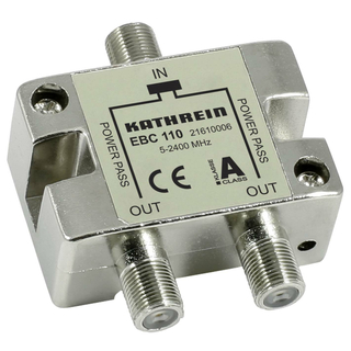 Verteiler 2-fach KATHREIN EBC110 ohne Diodenentkopplung (speziell für Unicable-SCR-Systeme)