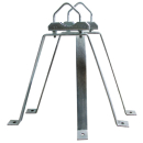 Wandabstandhalter (Mauerhalterung) 52cm Wandabstand (feuerverzinkt)