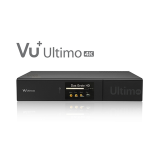 VU+ Ultimo 4K UHDTV Linux E² Receiver (DVB-S2/S2X FBC + DVB-C FBC + DVB-T2 MTSIF Dual Tuner / USB 3.0 / GigaBit)