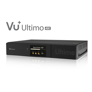 VU+ Ultimo 4K 1x DVB-S2/S2X FBC Frontend + 1x DVB-C FBC + 1x DVB-S2 Single Tuner