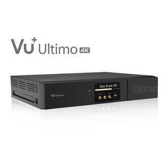 VU+ Ultimo 4K 1x DVB-S2/S2X FBC Frontend + 1x DVB-C FBC Frontend + 1x DVB-S2 Twin Tuner