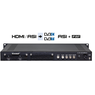 Polytron HDM-2 C01/T01 2-fach HDMI-/ASI-Modulator in DVB-C/DVB-T + IP-Stream