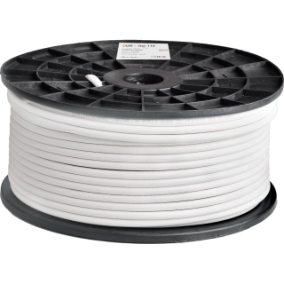 DUR-line DUR 110 Vollkupfer Koaxialkabel SAT-Digitalkabel (7,2mm / 1.02mm / 110db / 4-fach geschirmt / ab Meterware)