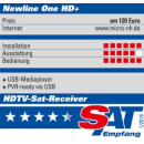 NewLine ONE HD+ (HD+ Karte für 6 Monate inclusive)