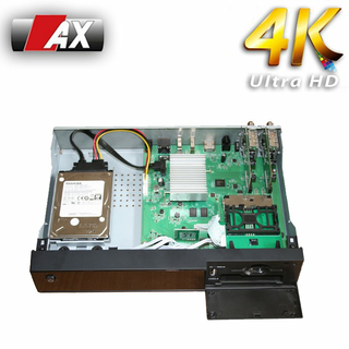 AX 4K-Box HD51 (UHD / 2160p) Linux E² Receiver mit 2x DVB-S2X Tuner