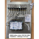 Jultec JPS1702-16MN JESS EN50607 Einkabelumsetzer für 4 Satelliten (2x16 UBs/IDs/Umsetzungen)