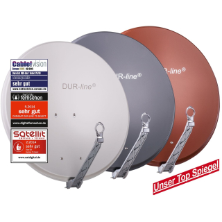 Dur-Line 85/90 Select Vollaluminium-Spiegel (3 verschiedene Farben)