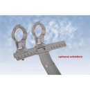 Dur-Line 85/90 Select Vollaluminium-Spiegel (ziegelrot)