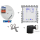 Astra/ Hotbird Satanlage für 12 Teilnehmer (Dur-Line 85/90 Select Antenne + Dur-Line Multifeedhalterung 2-fach + 2x Polytron Quattro-LNB + Jultec JRM0912T Multischalter 9/12)