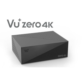 VU+ Zero 4K UHDTV Linux E² Receiver (DVB-S2X + DVB-C/T2 h2.65 Tuner)