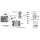 co@xLAN CL502BK BK-Daten-Stichleitungsdose 3-Loch (2-862 MHz)