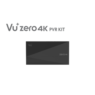 VU+ Zero 4K Plug&Play PVR Kit mit 2TB HDD (Festplatten Upgrade Gehäuse)