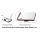 Selfsat Snipe V3 White-Line GPS Single Vollautomatische Satelliten Antenne (selbstausrichtend) incl. Montageplatte
