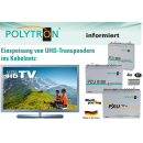 Polytron PCU 8 IP (Set aus 2x Polytron PCU 4131 IP-Streamer IPTV-Kopfstelle (8x DVB-S/S2 / DVB-T/T2 / DVB-C in IP mit 8x CI)