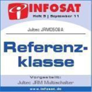 Ökö-Energie-Spar Satanlage für 8 Teilnehmer (Gibertini OP 85 SE Antenne rot + Multischalter JULTEC JRM0508T + Polytron Quattro LNB)