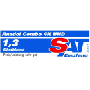 Anadol COMBO 4K UHD E2 Linux Receiver DVB-S2 + DVB-C/T2 Tuner