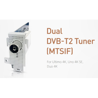 VU+ Ultimo 4K 2x DVB-T2 Dual MTSIF Tuner