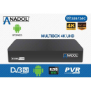 Anadol MULTIBOX 4K UHD E2 Linux (ohne WLAN USB-Stick)