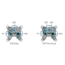 Polytron PODO 2 S / PODO 2 ST SAT-Antennendose 3- /...