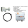 Global Invacom ODU 32 Kit (optisches LNB mit N-Anschluss + ODU 32 Empfangsset + optisches N-Anschlusskabel + Netzteil F145D Power Supply)