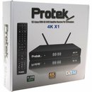Protek X1 4K UHD Linux E2 Receiver 1x DVB-S2 Sat-Tuner