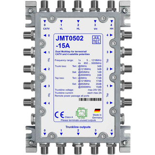 Jultec Mehrfachverteiler JMT0501-10A / JMT0501-15A / JMT0502-10A / JMT0502-15A