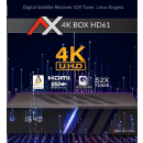 AX 4K-Box HD61 (UHD / 2160p) Linux E Receiver mit 1x...