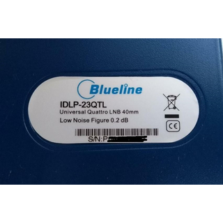 BlueLine IDLP-23QTL Quattro LNB (0,2dB, 40mm Feedaufnahme)