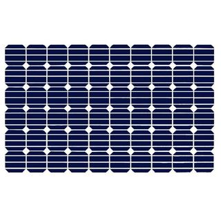 Solar-Panel Motiv Aufkleber für SelfSat H30D-Serie Flachantenne