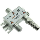co@xLAN 2-fach Verteiler CLV2BK (2-1000MHz / DC-fänig in beide Richtungen / Fernspeise-tauglich für Remote-Stromversorgung)
