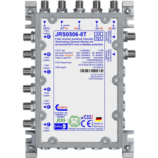 Jultec JRS0506-8M/T - Unicable Multischalter (6x8 UBs/IDs/Umsetzungen- a²CSS2 Technologie)