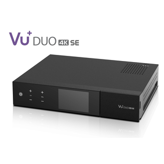VU+ Duo 4K SE BT 1x DVB-S2/S2x FBC Frontend (Legacy Twin-Tuner)