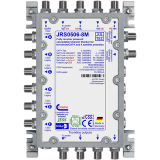 Jultec JRS0506-8M - Unicable Multischalter (6x8 UBs/IDs/Umsetzungen- a²CSS2 Technologie)