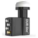Dur-Line UK 104 Unicable Quad LNB (4x Unicable + 3x Legacy - Einkabel-LNB / EN50494)