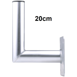 Alu-Wandhalter 20cm Wandabstand (Dur-Line WHA 20)