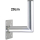 Alu-Wandhalter 20cm Wandabstand (Dur-Line WHA 20)