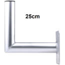 Alu-Wandhalter 25cm Wandabstand (Dur-Line WHA 25)